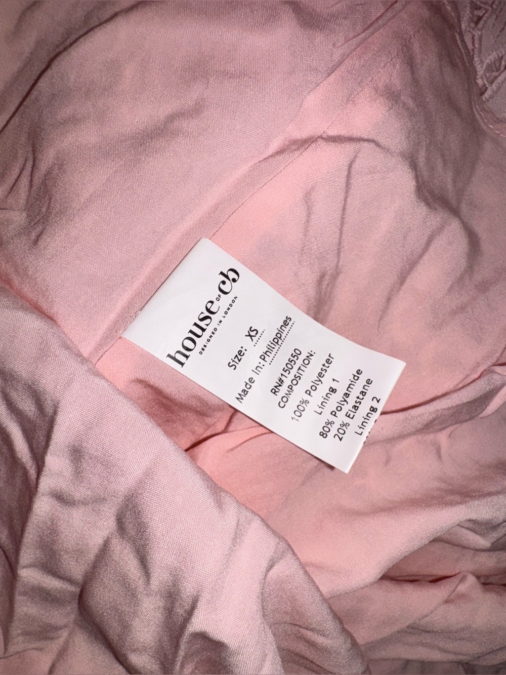 NEW HOUSE OF CB Belissa Strapless Broderie Anglaise Midi Pink Dress sz XS - Picture 7 of 11